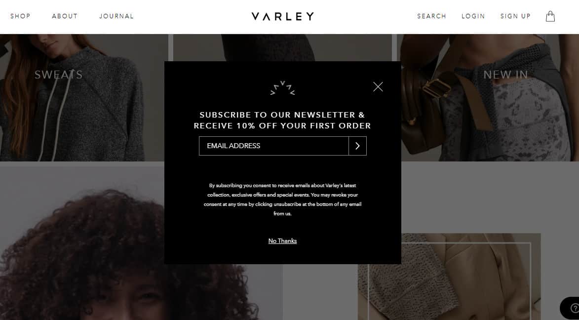 varley popup